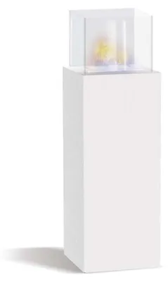 Produktbild von Marcantonio - Bioethanol Kamin freistehend før indoor und outdoor (40x40xH112 cm) Weiø