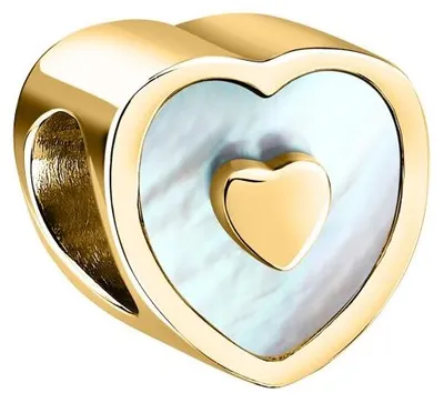 Immagine prodotto di Cuore placcato oro Gocce SCZ1334