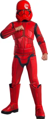 Produktbild von Star Wars - "Deluxe" Kostüm ‘” ’Storm Trooper“ - Jungen BN4955 (S) (Rot)