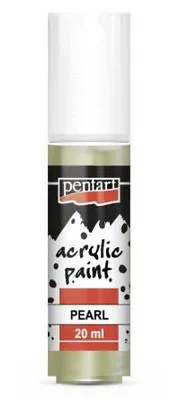 Obrázek produktu pro Akrylová barva perleťová PENTART 20 ml ZELENÁ