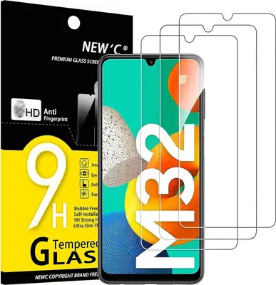 Produktbild von Panzer Schutzglas Samsung Galaxy M32 5G 3er Pack 9H HD 0.33mm Ultra-klar