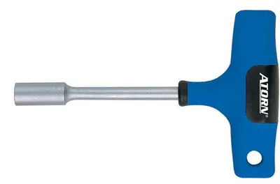 Produktbild von 6kant-Steckschlüssel mit 2-Komponenten-T-Griff SW 9x230 mm