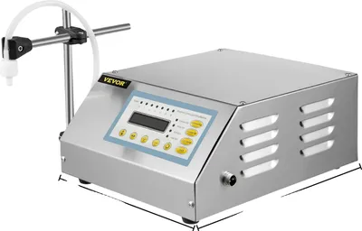 Image de Machine de remplissage de liquides, construction en acier inoxydable, contrôle automatique et manuel, 5-3500 ml