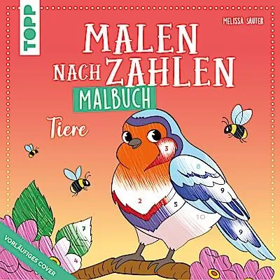 Immagine prodotto di Dipingere con i numeri Libro da colorare Animali