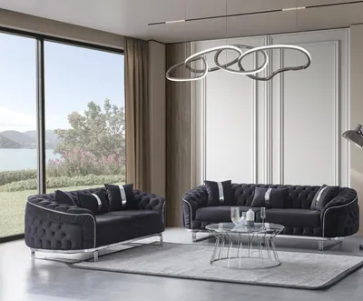 Obrázok produktu pre Schönes, modernes Möbelset – Sofas im gleichen Stil