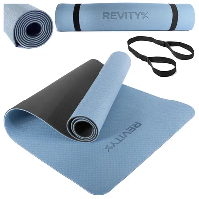 Produktbild von Yogamatte - Rutschfeste Fitnessmatte für Pilates,Yoga Matte mit Tragegurt