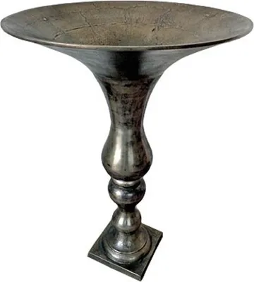 Produktbild von Riesige Casa Padrino Vintage Messing Blumenvase 60 x H 88 cm - Jugendstil Deko Vase Antik Stil