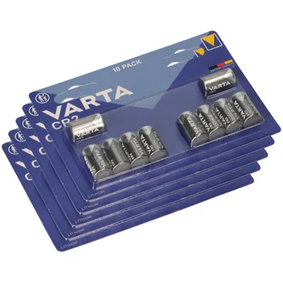 Produktbild von 50x CR2 3V Photo Blister Varta Batterie Lithium