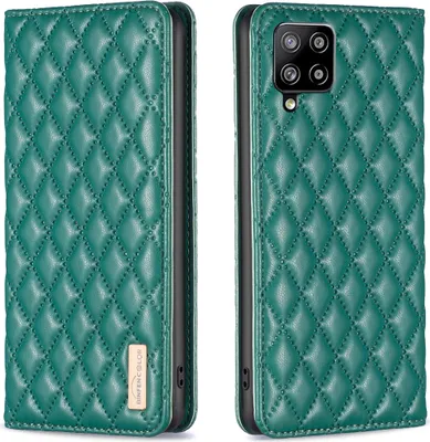 Obrázek produktu pro Galaxy A42 5G Pouzdro, Elegantní Flip Kožené Pouzdro s Kapsami na Karty a Stojánkem pro Samsung Galaxy A42 5G zelené
