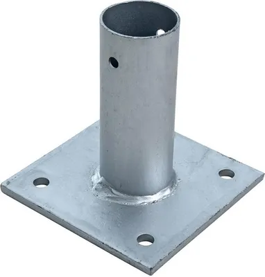 Produktbild von Aufschraubhülse Pfostenhülse Pfostenträger Bodenhülse rund für 34 mm Pfosten