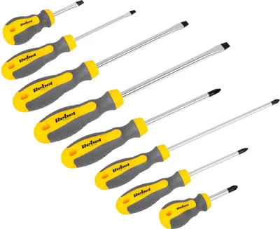 Produktbild von Rebel Tools 8-teiliger Schraubendrehersatz