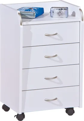 Produktbild von Inter Link Büro Rollcontainer PRONTI weiß