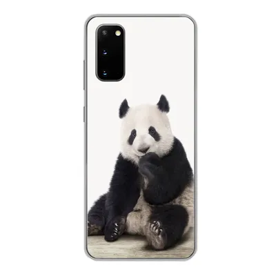 Produktbild von MuchoWow® Handyhülle Schutzhülle Hülle für Samsung Galaxy S20 Panda - Tiere - Jungen - Mädchen - Pandabär Silikon Softcase Handy Hülle - Bild