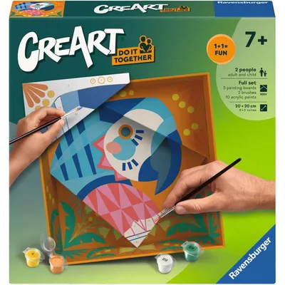 Obrázok produktu pre CreArt Spravme to spolu – Papagei