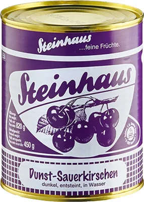 Image de Steinhaus Dunst Griottes sans noyau 850ml