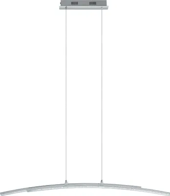 Produktbild von EGLO LED Pendelleuchte Pertini, Hängelampe, Hängeleuchte aus Stahl, Aluminium und Kunststoff, Esstischlampe, Wohnzimmerlampe hängend