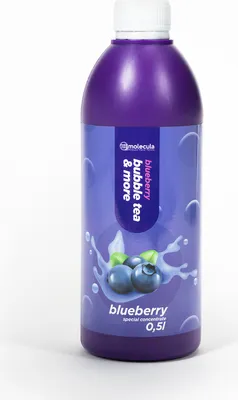 Produktbild von SIRUP FÜR BUBBLE TEA 0,5 l KONZENTRAT-SAFT-Blaubeere