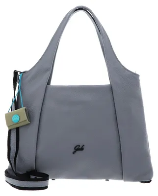 Produktbild von Gabs Leder Umhängetasche Schultertasche G3 Hand Bag Rugiada blaugrau