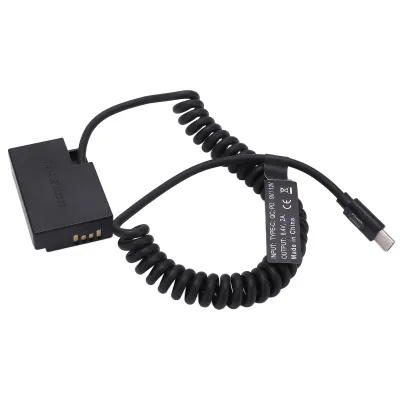 Obrázek produktu pro Typ C LP-E17 plně dekódovací atrapa baterie DC coupler napájení pro fotoaparát RP 760D 750D 800D