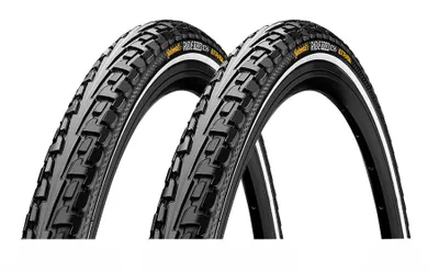 Produktbild von 2 x Continental Ride Tour Fahrradreifen 28 x 1,60 Zoll 42-622 Schwarz Reflex
