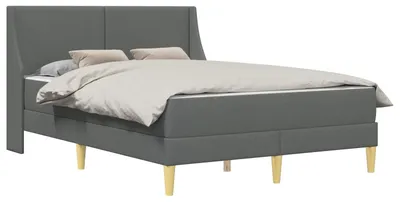 Produktbild von Bettgestell mit Matratze mit Kopfteil Polyester