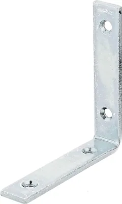Immagine prodotto di Alberts 847760 Angolo di trave, stretto, zincato, passivato a film spesso, 100 x 100 x 20 mm, set da 20