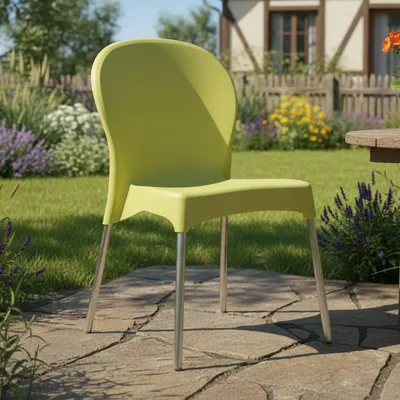 Produktbild von Linder - Gartenstuhl, Grün, ein Stuhl Italy