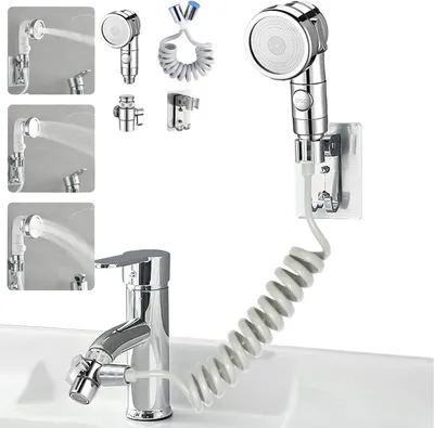 Produktbild von Duschkop-Set aus Kunststoff