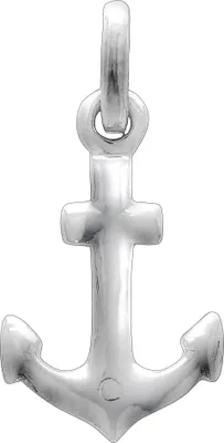 Produktbild von F Anhänger 925/- Sterling Silber 2,1cm weiß 371240349R