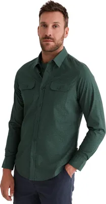 Produktbild von HERO by John Medoox HARRY Herren Hemd Regular Fit XXL green square