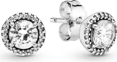 Produktbild von Pandora Ohrstecker Damen 296272CZ Silber Strahlenkranz
