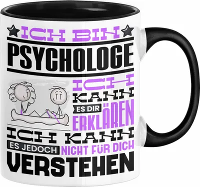 Produktbild von Kanufahrer Geschenk Kaffee-Tasse Geschenkidee für Kanufahrer Ich Bin Kanufahrer Ich Kann Es Dir Erklären Jedoch Nicht Für Dich Verstehen Spruch Lustig (Schwarz)