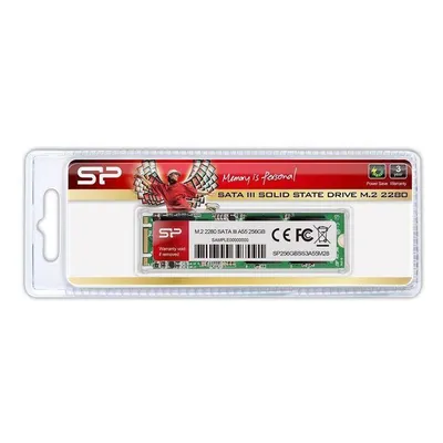 Obrázek produktu pro Silicon Power M.2 2280 A55, 256 GB, Half-slim, 560 MB/s