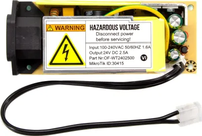 Immagine prodotto di MikroTik Offenes Netzteil 24V2APOW