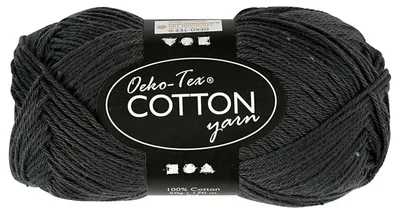 Produktbild von Creativ Company 431200, Handwerk, Grau, Baumwolle, 170 m, 50 g, Maschinenwäsche