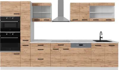 Immagine prodotto di Mobile da cucina Vicco R-Line Rovere dorato/bianco 350 cm PL Rovere, Model 52231