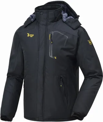 Produktbild von Skijacke für Herren, Winterjacke, wasserdicht, atmungsaktiv, Softshelljacke