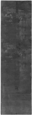 Produktbild von Läuferteppich 80 x 300 cm in Anthrazit für Flur und Wohnzimmer – weicher, rutschhemmender und waschbarer Teppich für Küche und Schlafzimmer