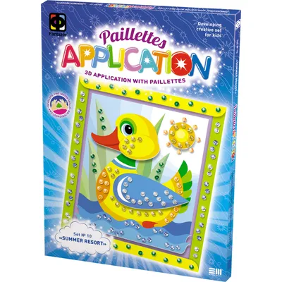 Produktbild von Bastelset Glitzer-Ente