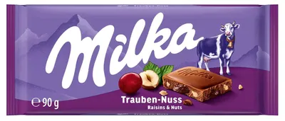 Produktbild von Milka Trauben-Nuss 90g