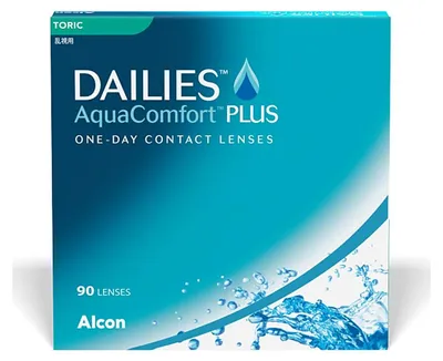 Immagine prodotto di Dailies AquaComfort Plus Toric (90 lenti) Potere: -4,75, BC: 8,80, DIA: 14,40, CYL: -1,75, ASSE: 180°