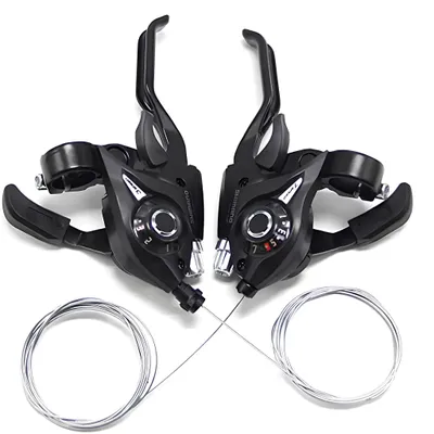 Obrázek produktu pro Sada KLAMKOMANETEK Shimano ST-EF51-7 Altus 3x7 páky řazení na kolo