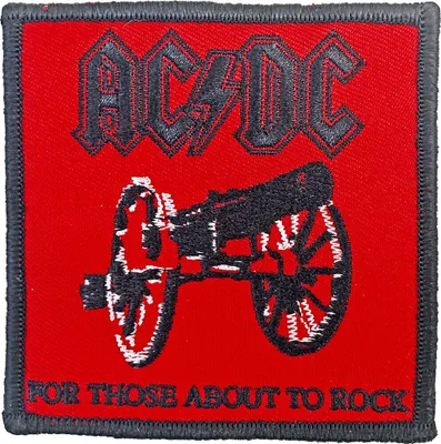 Produktbild von AC/DC For Those About To Rock 2 Aufnäher zum Aufnähen
