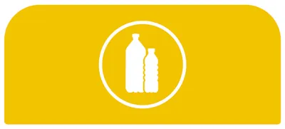 Produktbild von Rubbermaid Hinweisschild 2155200 f.Behältereinheit 87l Kunststoff ge