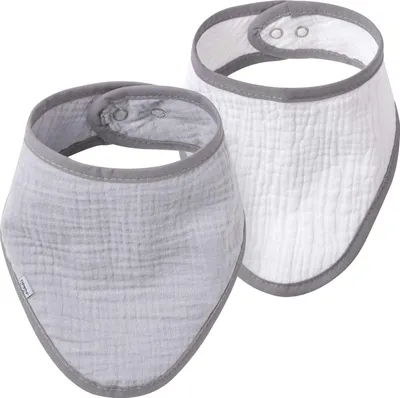 Produktbild von Musselin Halstuch (2 St.) - Grey