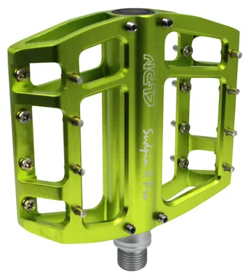 Produktbild von NC-17 Plattformpedal Sudpin II Pro CNC, Alu, Kugellager, grün