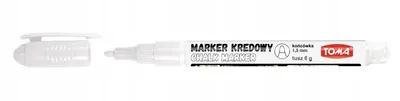 Produktbild von Toma Kreidemarker Weiß 1,5mm Spitze