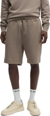Produktbild von BOSS Black kurze Hose braun einfarbig Baumwolle