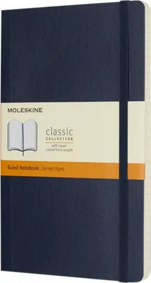 Immagine prodotto di Moleskine - Taccuino "Classic L" PF3020 (taglia unica) (blu zaffiro)