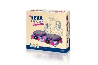 Image de Set de construction SEVA FAMILY Cuisinière+robot+four à micro-ondes 682 pièces en boîte 35x33x8,5cm